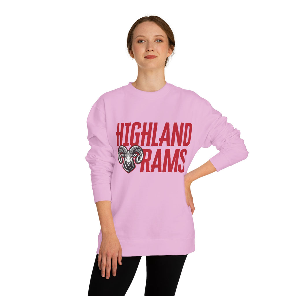 Highland High School Rams | Crew Neck Sweatshirt
