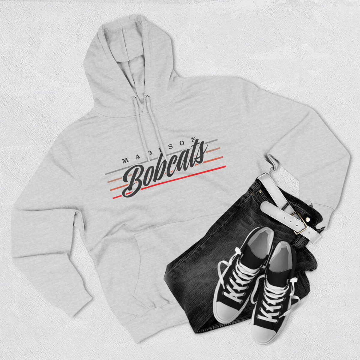 Madison High School Bobcats | Retro Hoodie