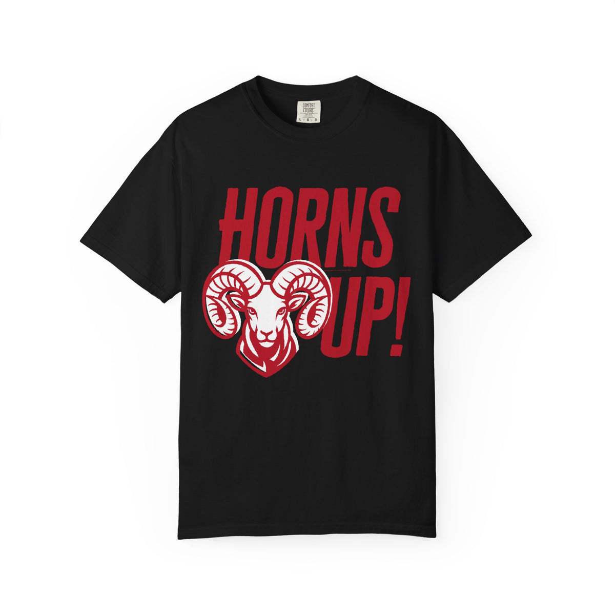 Highland High School Rams T-Shirt | Horns Up tee