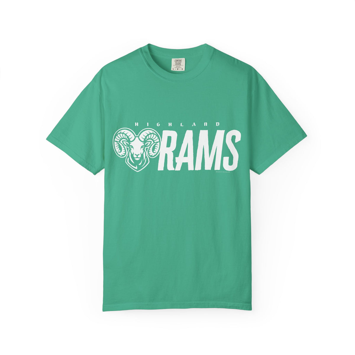 Highland High School Rams T-Shirt | Big Rams tee