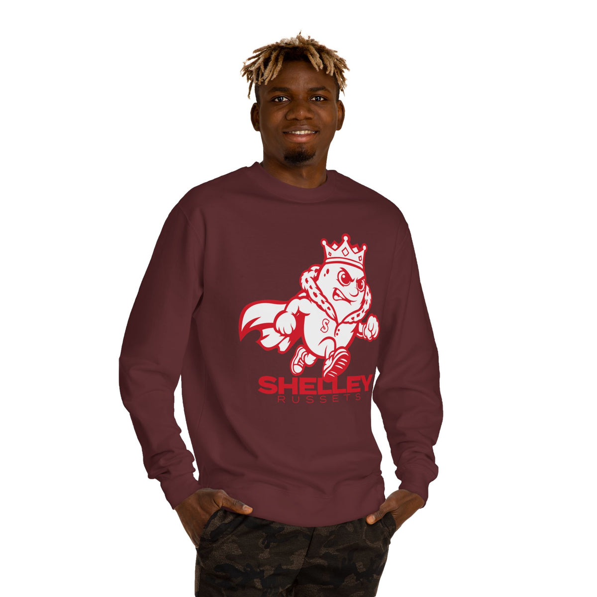 Shelley High School Russets | Crew Neck Sweatshirt