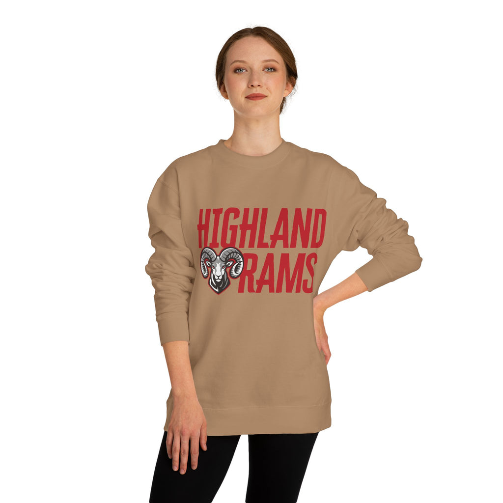 Highland High School Rams | Crew Neck Sweatshirt