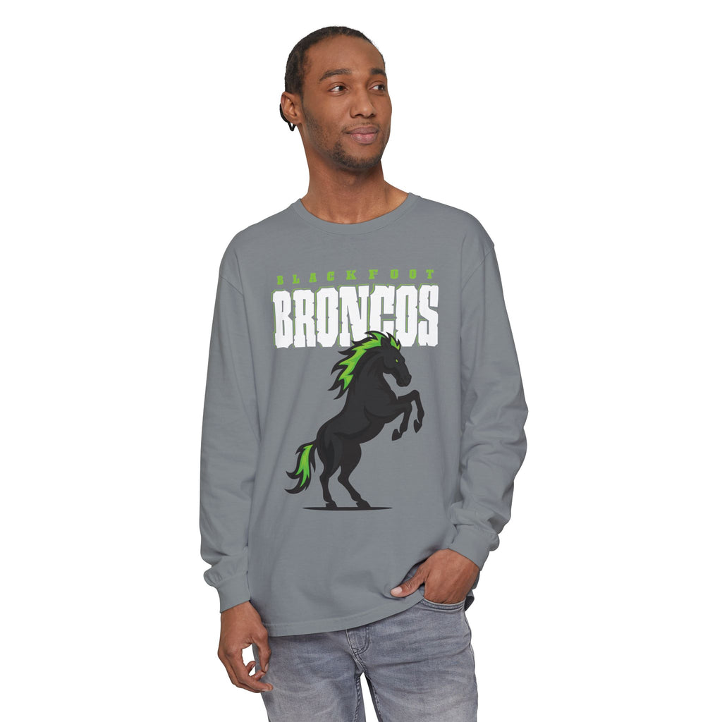 Blackfoot High School Broncos Long Sleeve T-Shirt
