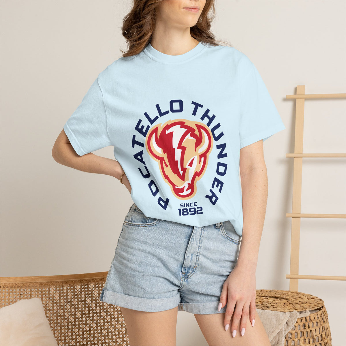 Pocatello High School Thunder T-Shirt | circle tee
