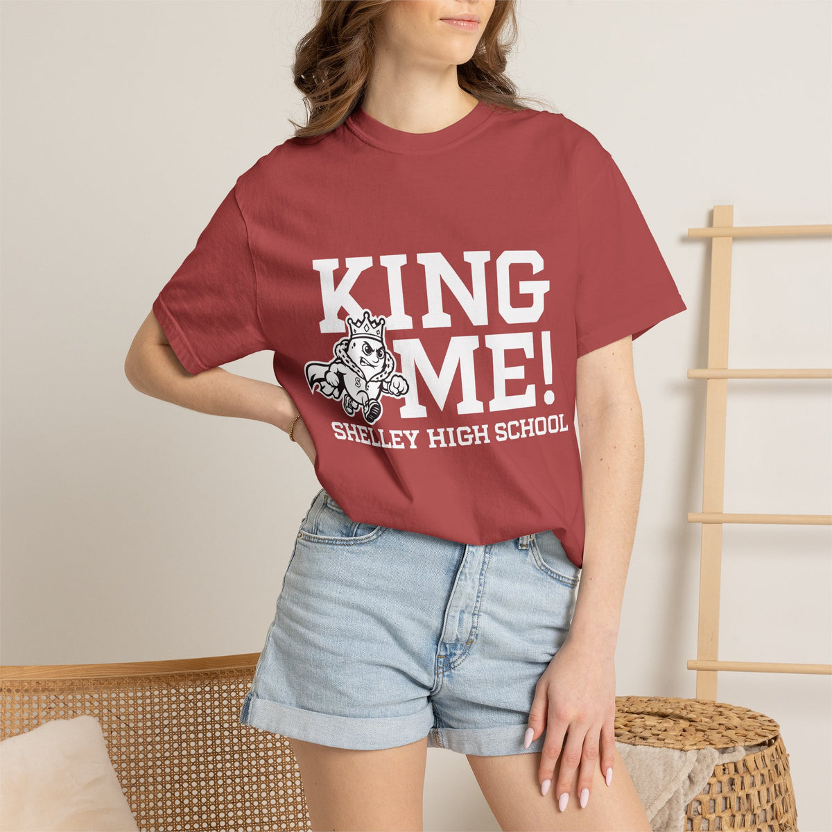 Shelley High School Russets T-Shirt | King Me tee