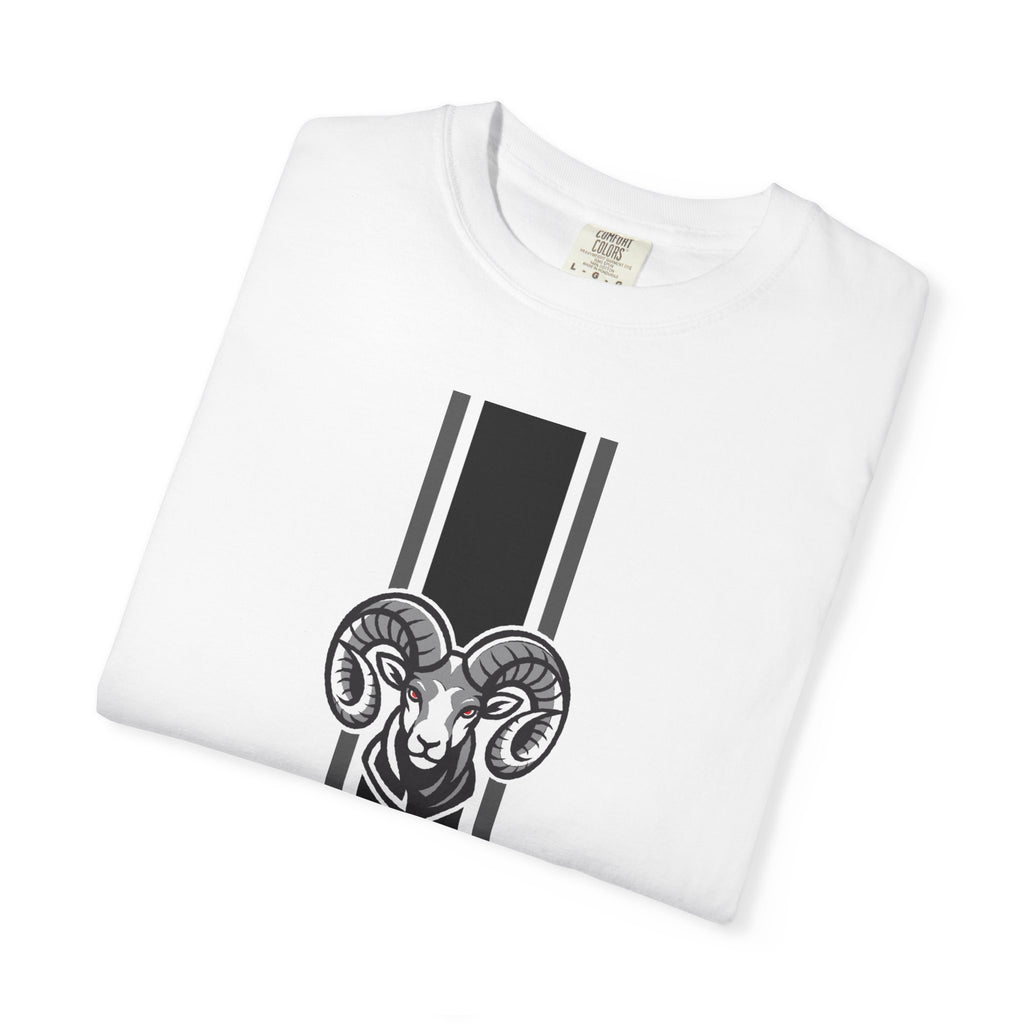 Highland High School Rams T-Shirt | stripe tee