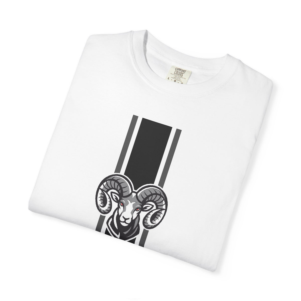 Highland High School Rams T-Shirt | stripe tee