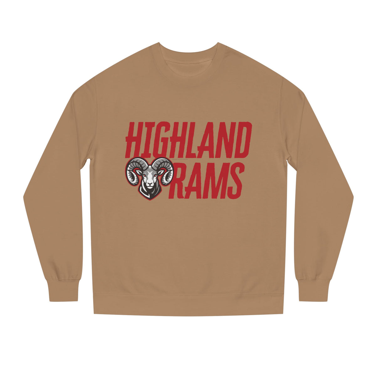 Highland High School Rams | Crew Neck Sweatshirt
