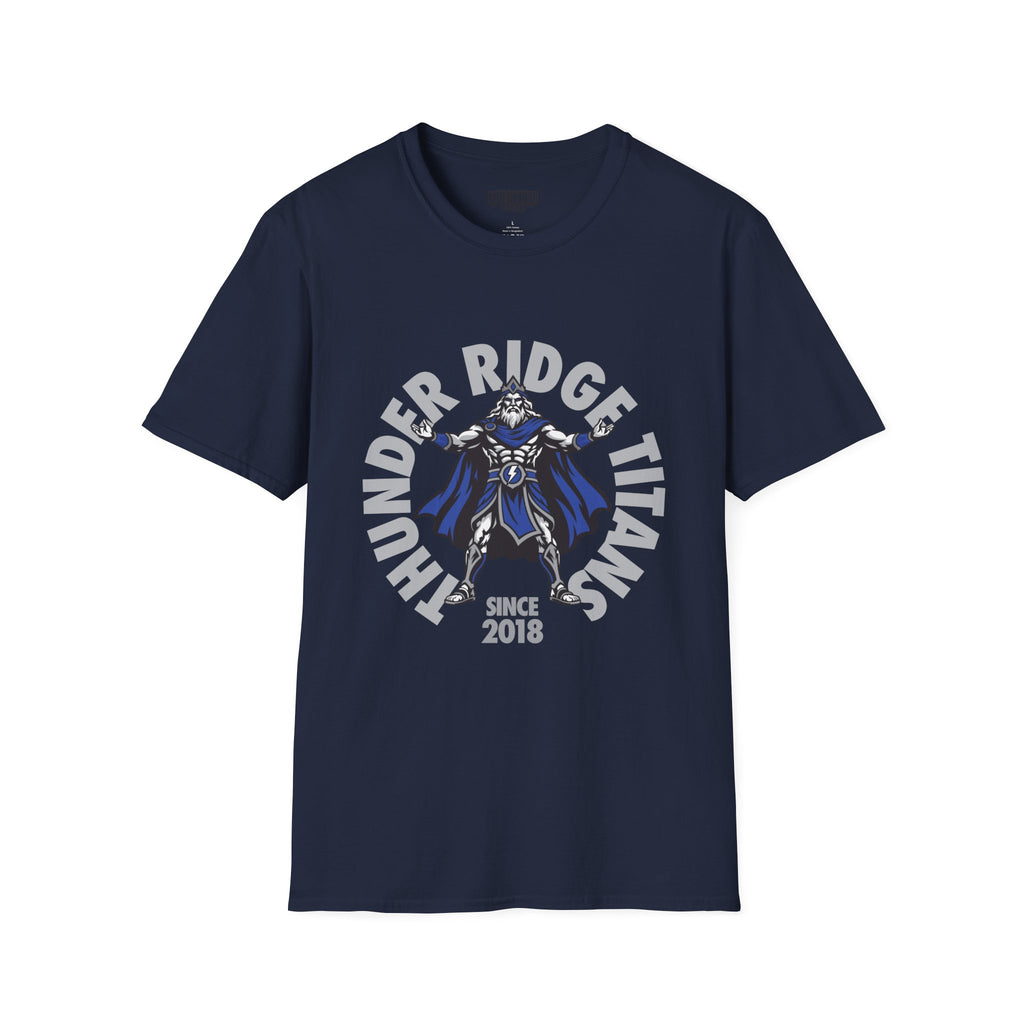 Thunder Ridge High School Titans T-Shirt | circular graphic