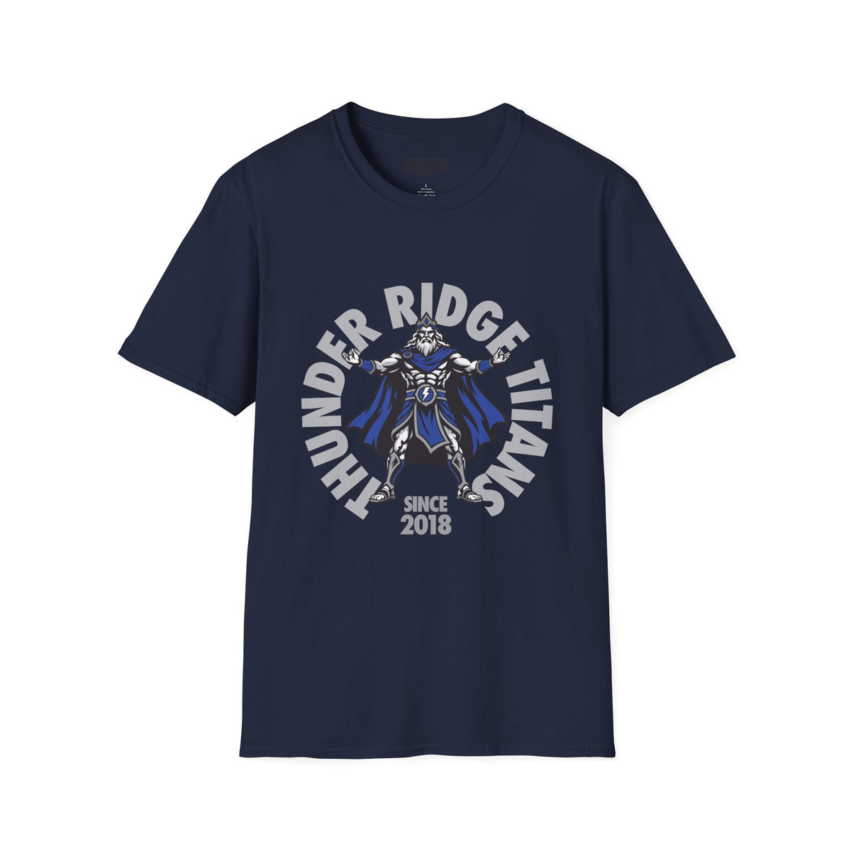 Thunder Ridge High School Titans T-Shirt | circular graphic