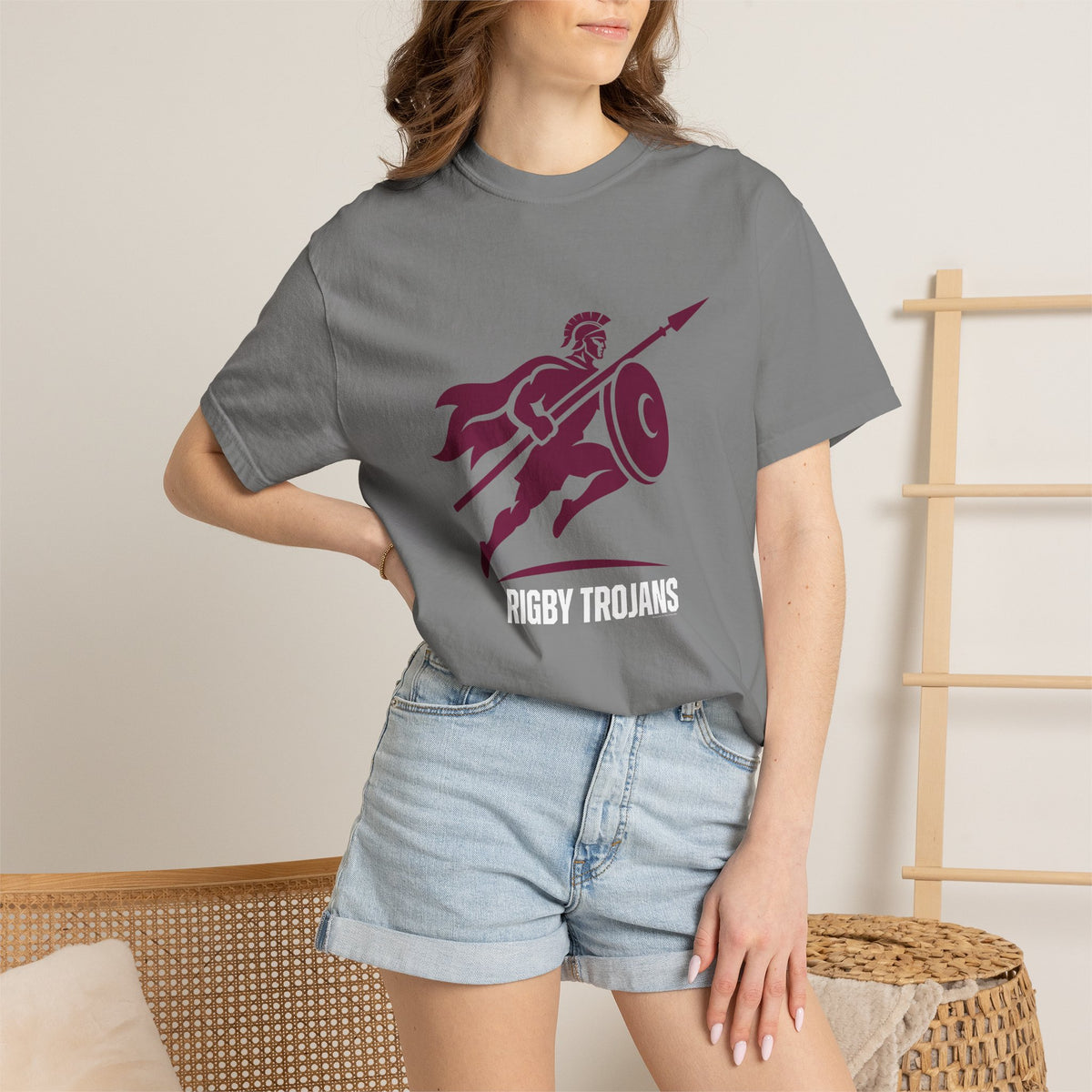Rigby High School Trojans T-Shirt | big Trojan tee