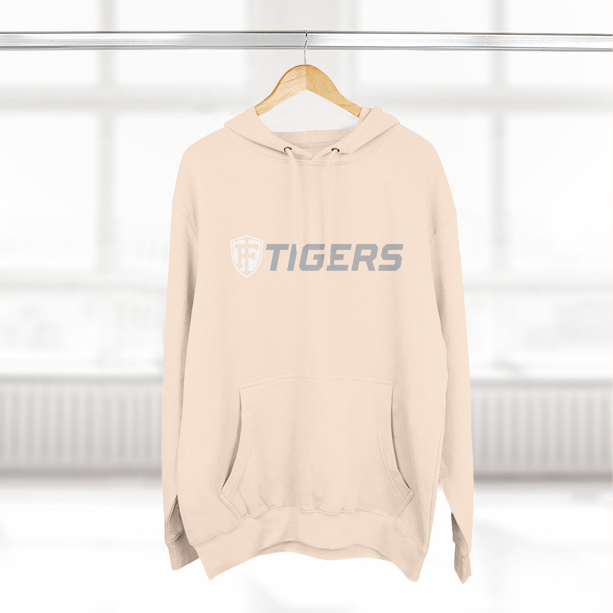 Idaho Falls High School Tigers Shield Logo Hoodie