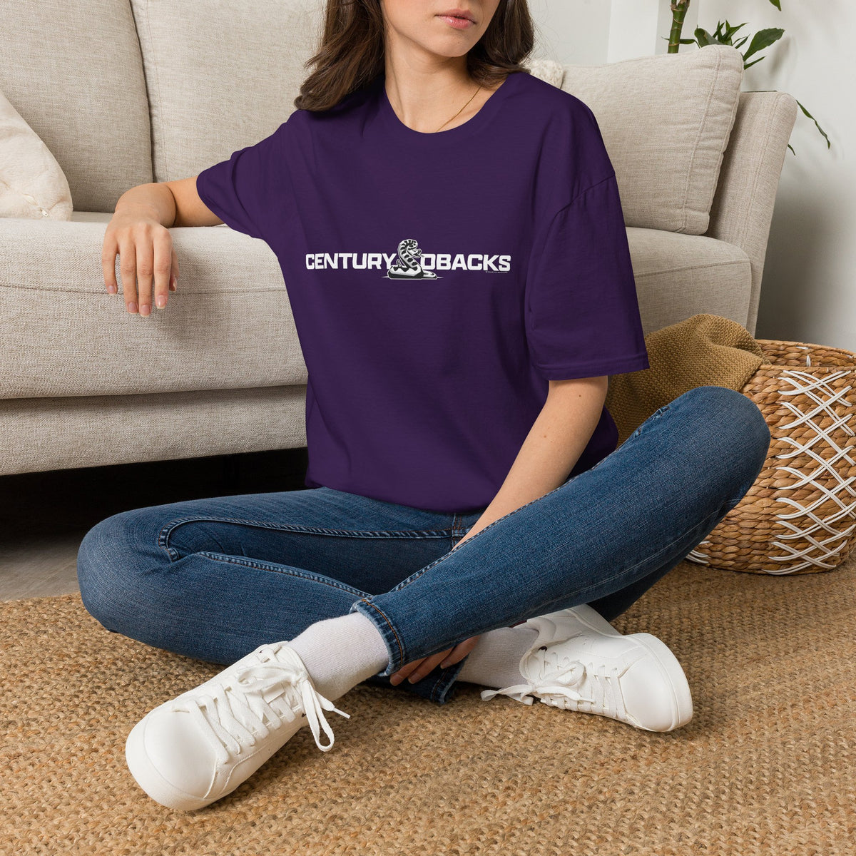 Copy of Century Diamondbacks T-Shirt | snake and school logo