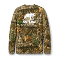 Skyline High School Grizzlies Camo Pattern Long Sleeve Tee