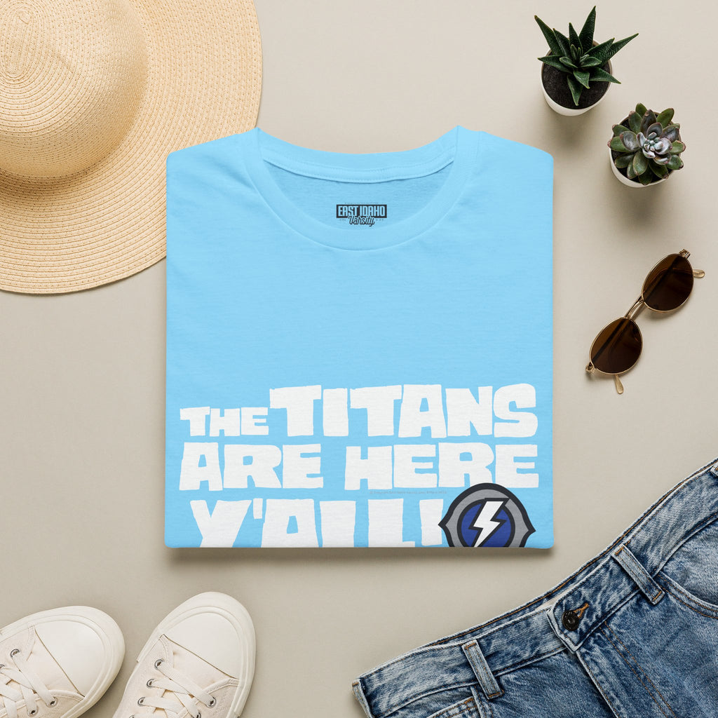 Thunder Ridge High School Titans T-Shirt | Titans are here graphic