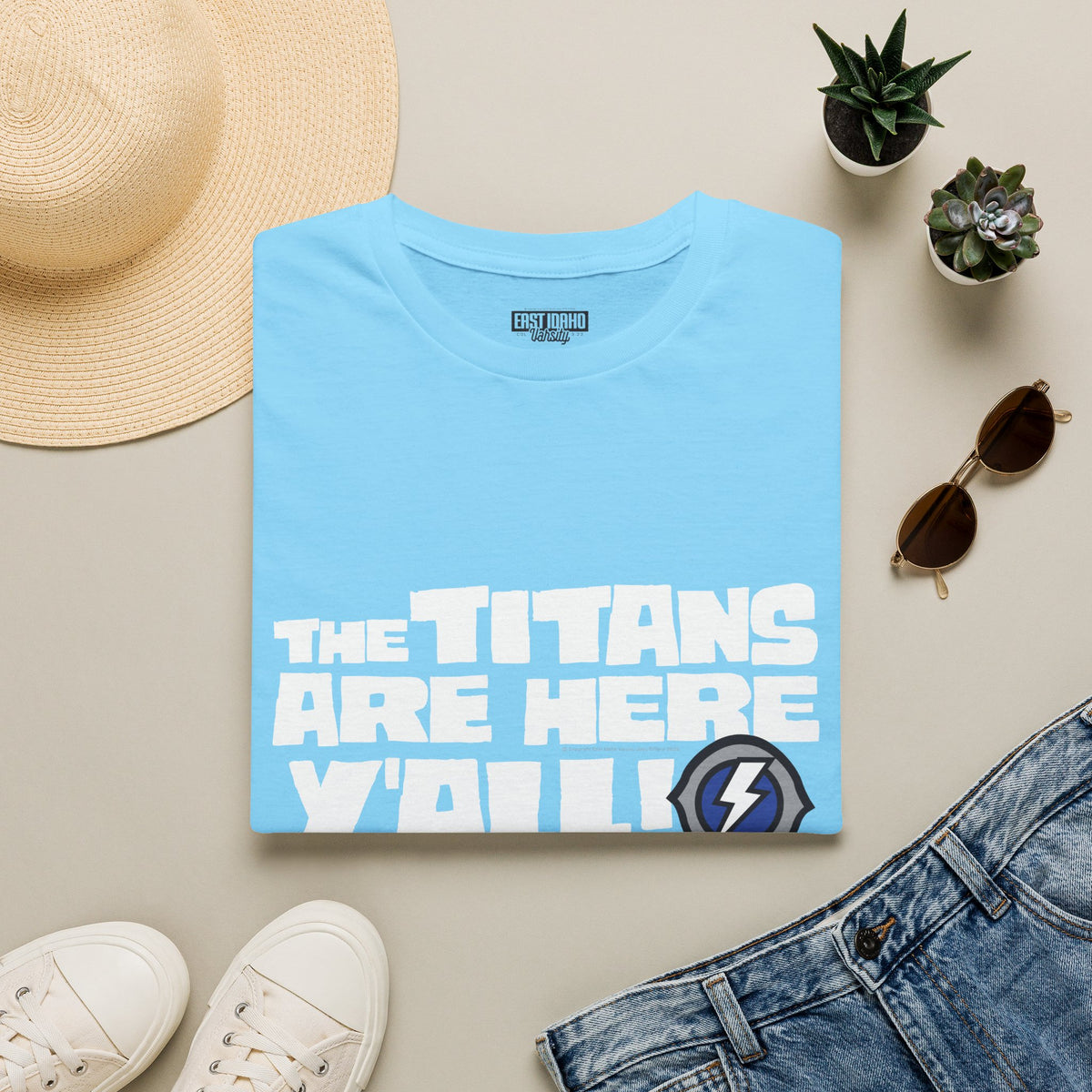 Thunder Ridge High School Titans T-Shirt | Titans are here graphic