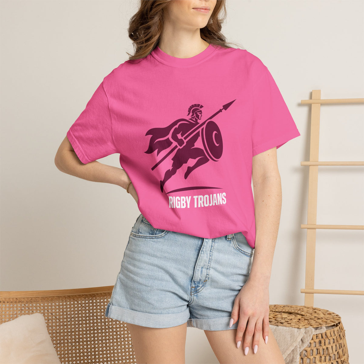 Rigby High School Trojans T-Shirt | big Trojan tee