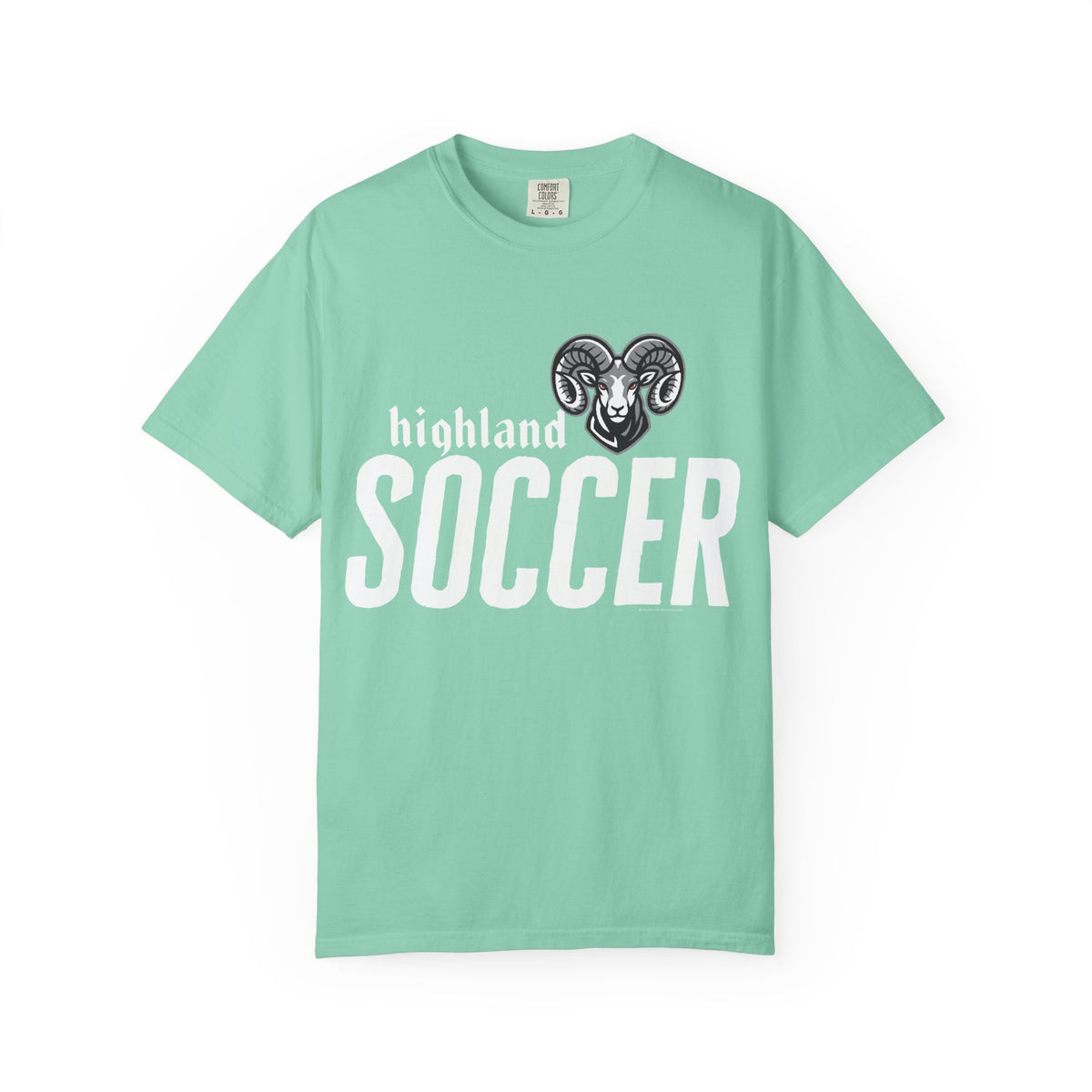 Highland High School Rams T-Shirt | soccer tee