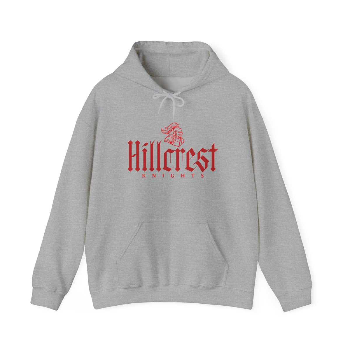 Hillcrest High School Knights Hoodie | red graphic