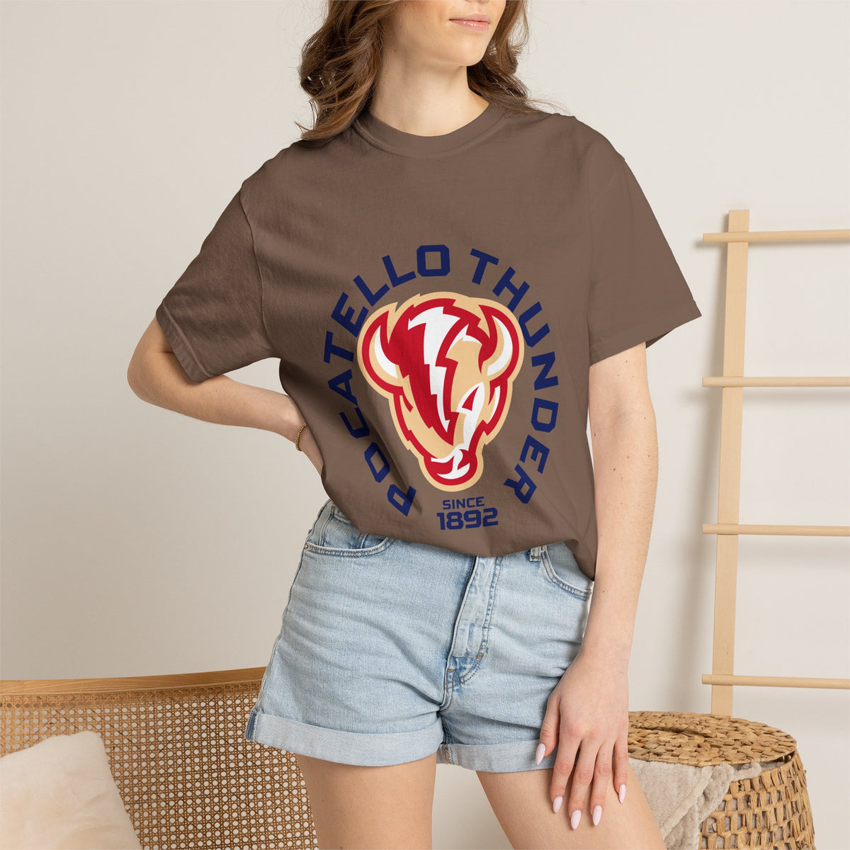 Pocatello High School Thunder T-Shirt | circle tee