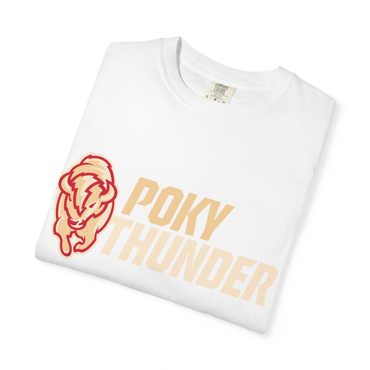 Pocatello High School Thunder T-Shirt | tan design tee