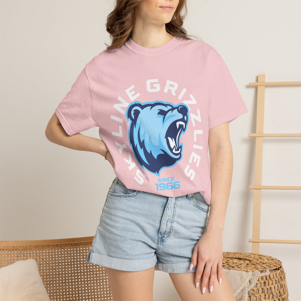 Skyline High School Grizzlies T-Shirt | circle tee
