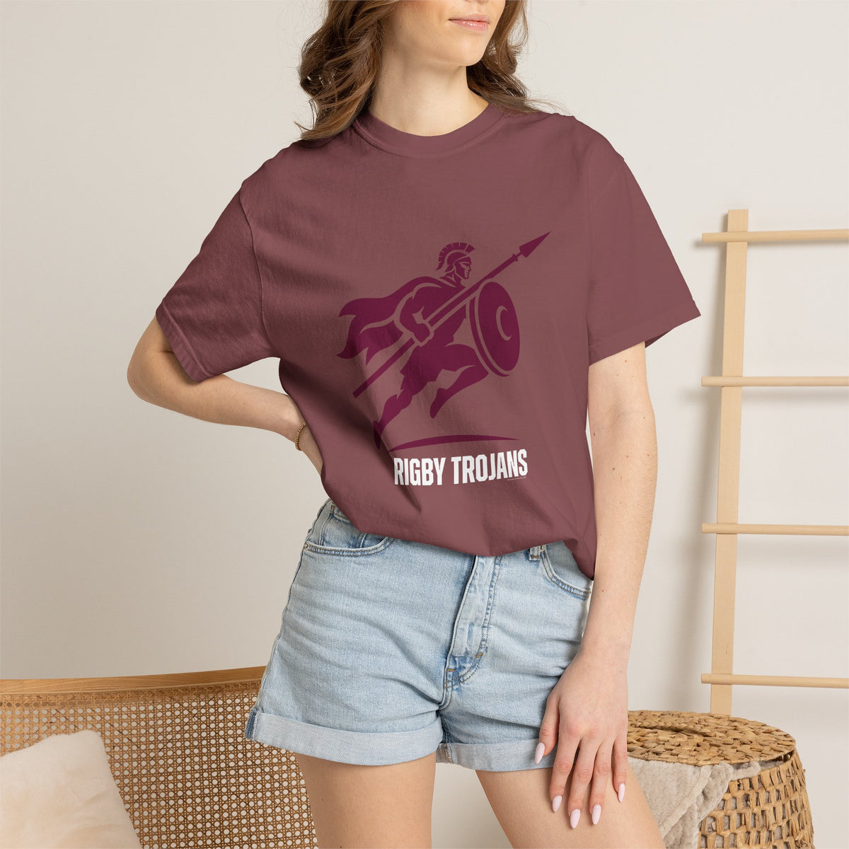 Rigby High School Trojans T-Shirt | big Trojan tee