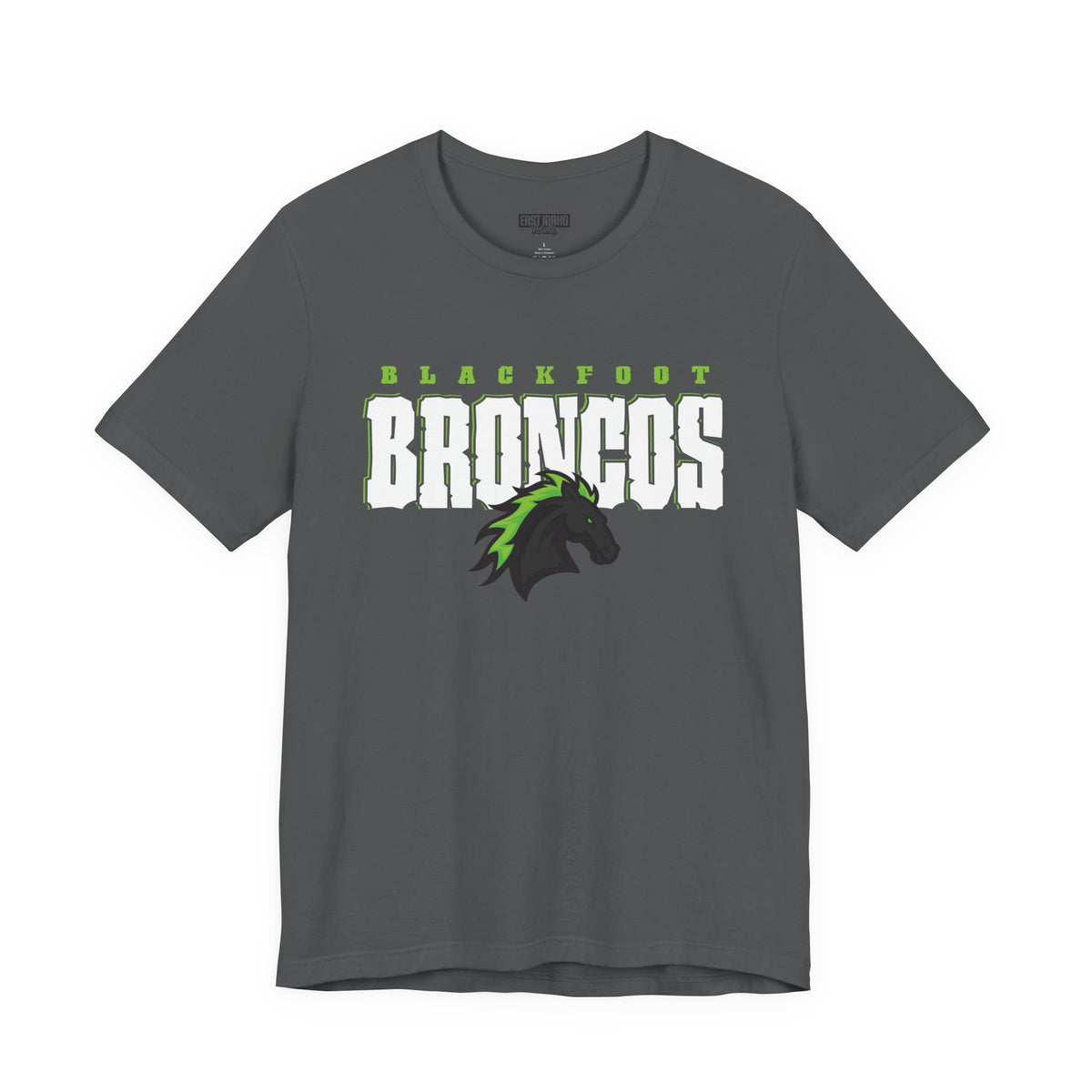 Blackfoot High School Broncos Tee | Big Word Shirt