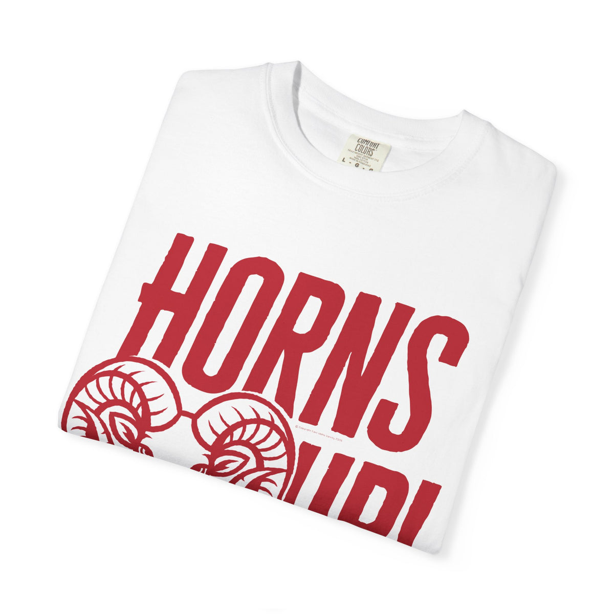 Highland High School Rams T-Shirt | Horns Up tee