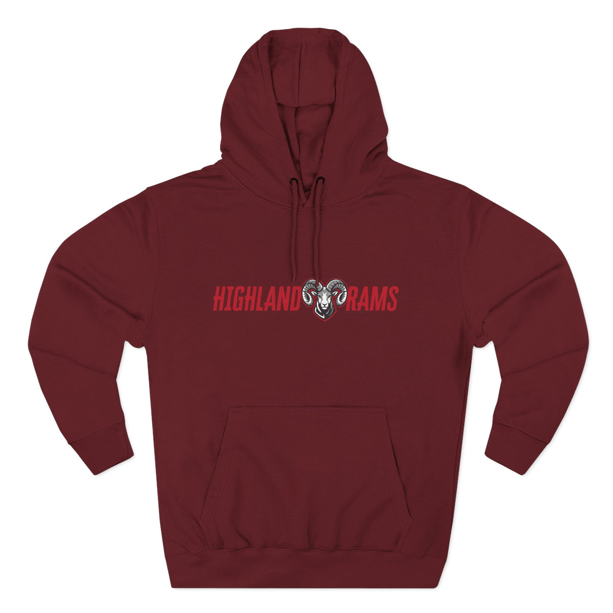 Highland High School Rams Hoodie