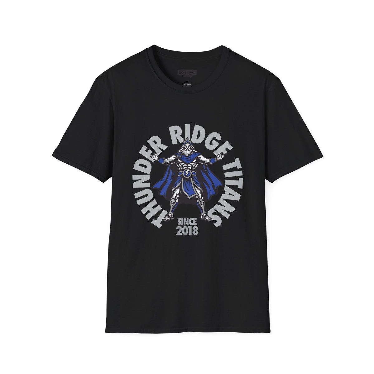 Thunder Ridge High School Titans T-Shirt | circular graphic