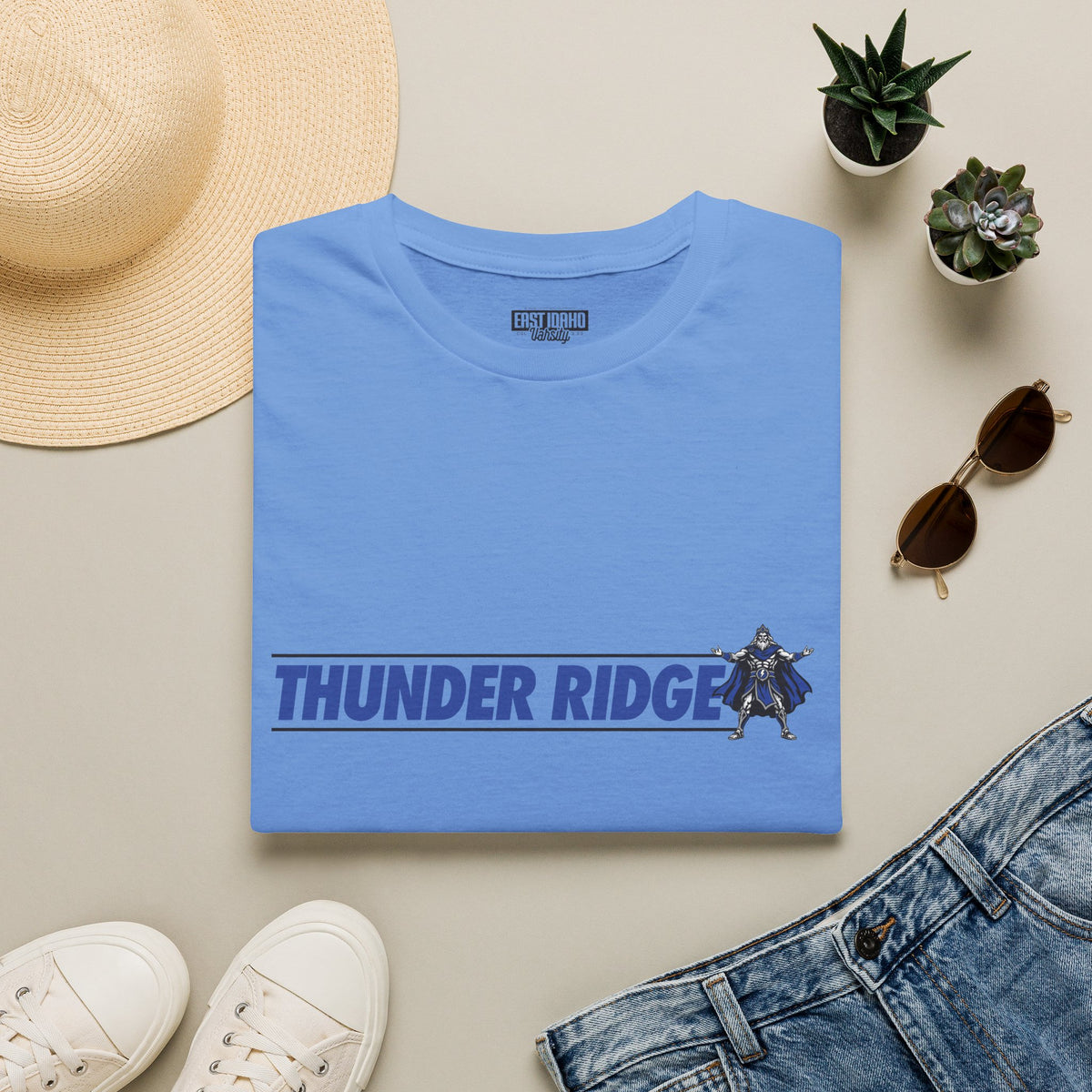 Thunder Ridge High School Titans T-Shirt | school name graphic