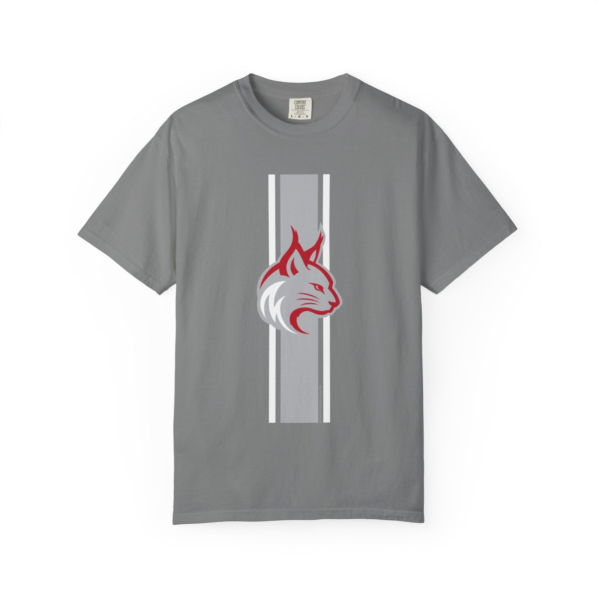 Madison High School Bobcats T-Shirt | stripe tee