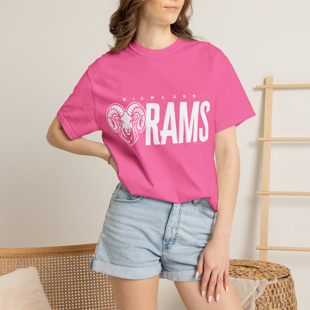 Highland High School Rams T-Shirt | Big Rams tee