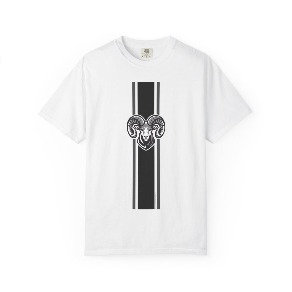Highland High School Rams T-Shirt | stripe tee