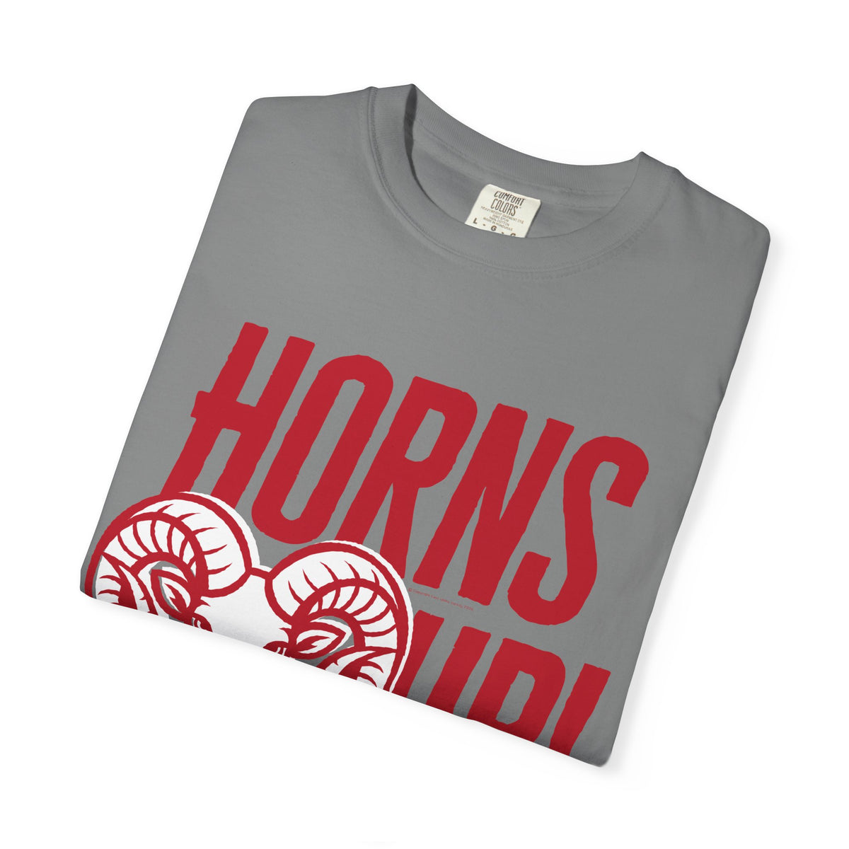 Highland High School Rams T-Shirt | Horns Up tee