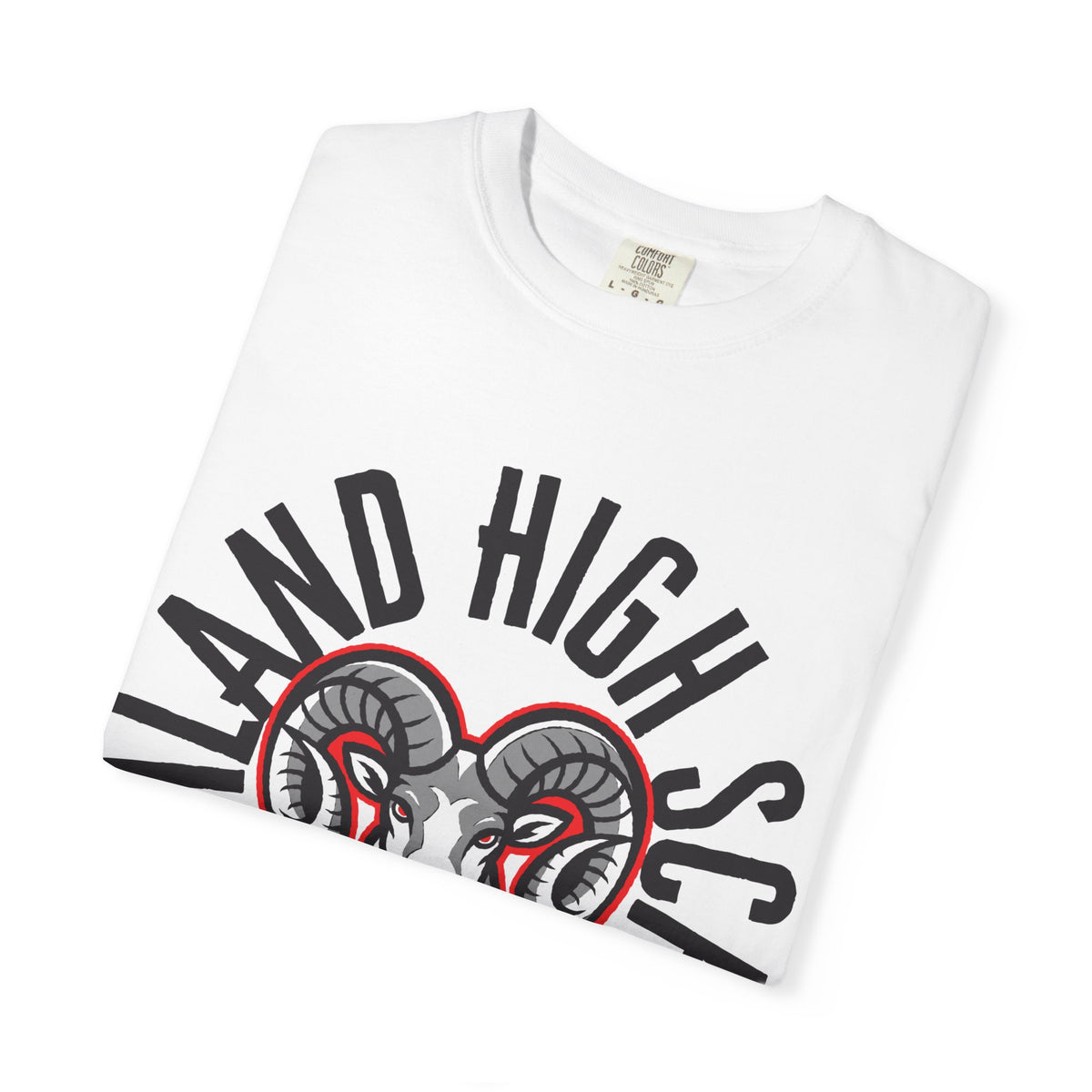 Highland High School Rams T-Shirt | circle tee