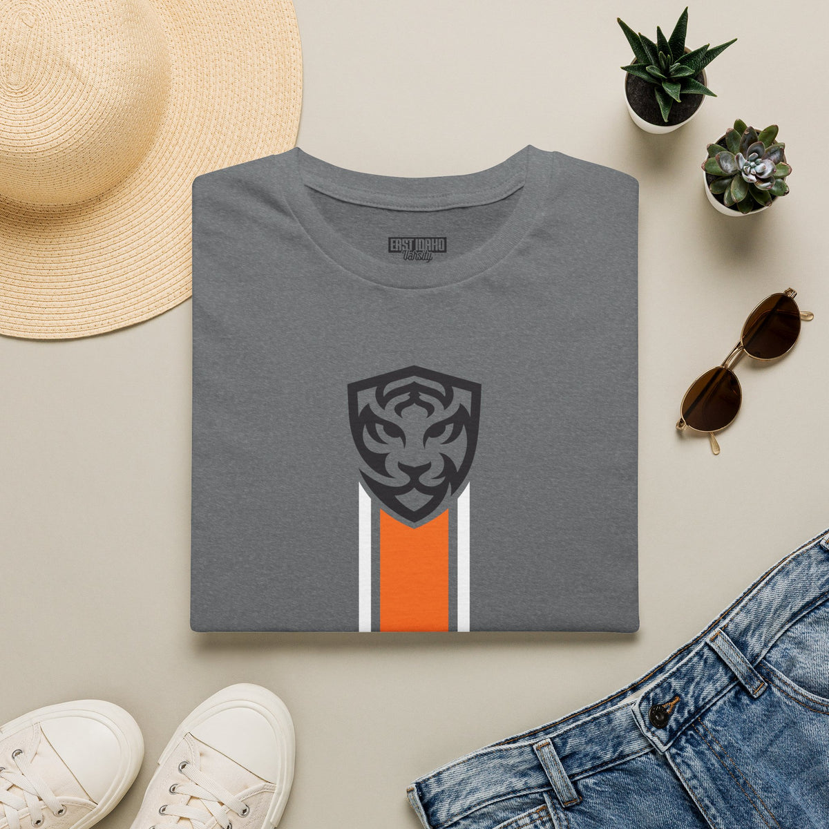 Idaho Falls High School Tigers T-Shirt | stripes graphic