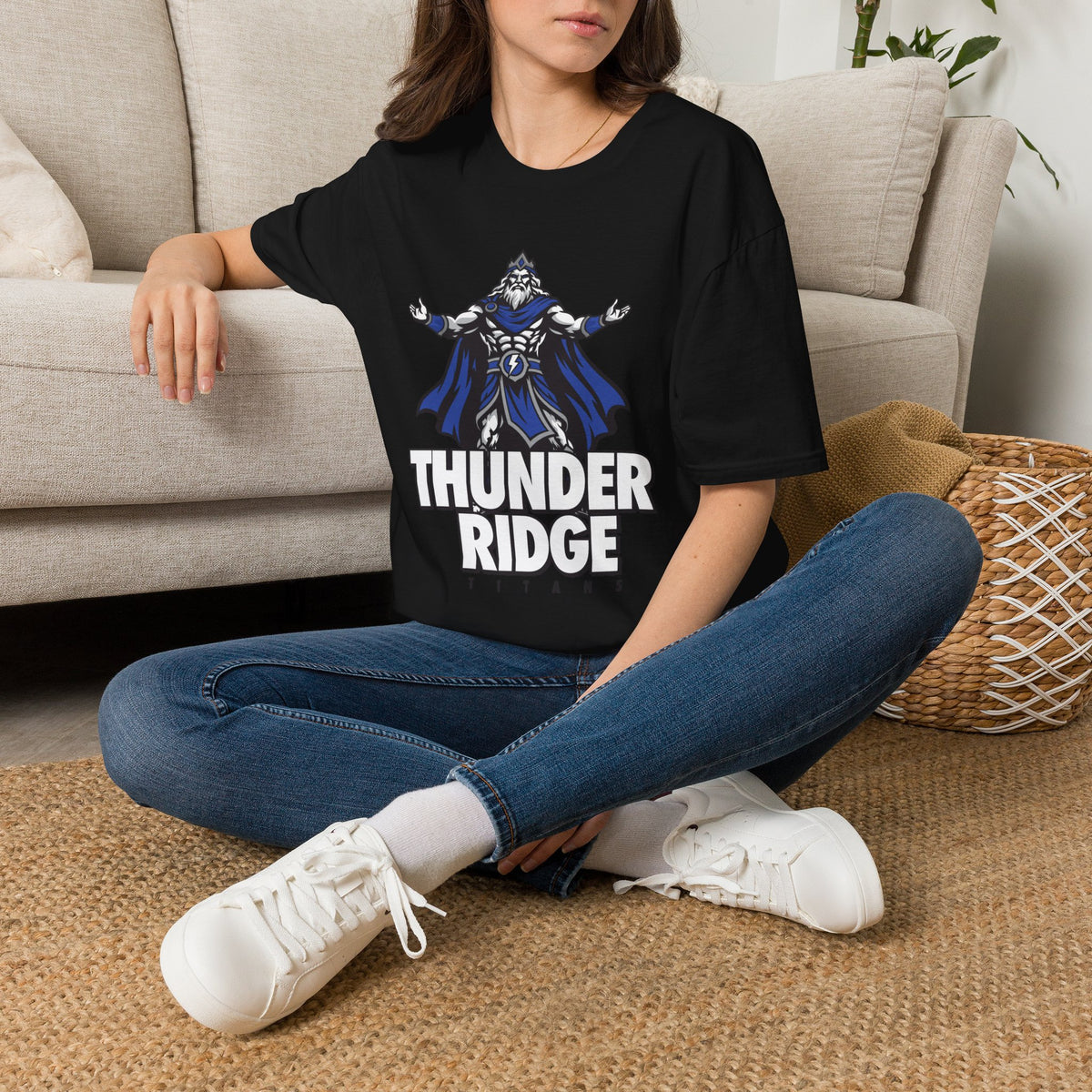 Thunder Ridge High School Titans T-Shirt | big graphic