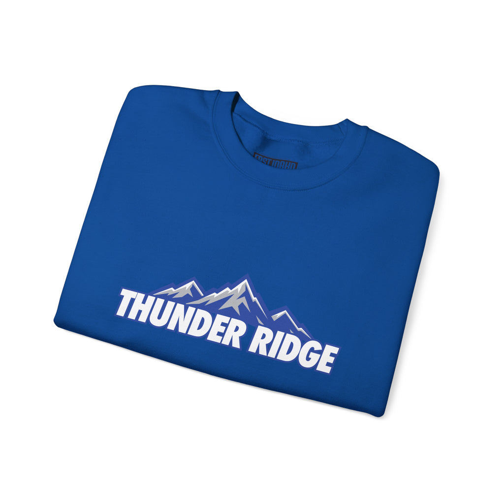 Thunder Ridge High School Titans Sweatshirt | mountain graphic, available in neons for theme nights