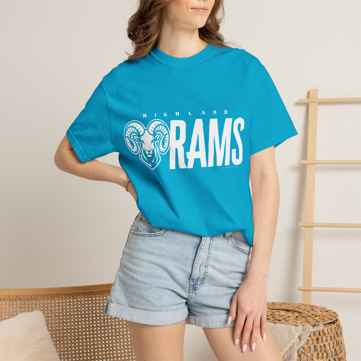 Highland High School Rams T-Shirt | Big Rams tee