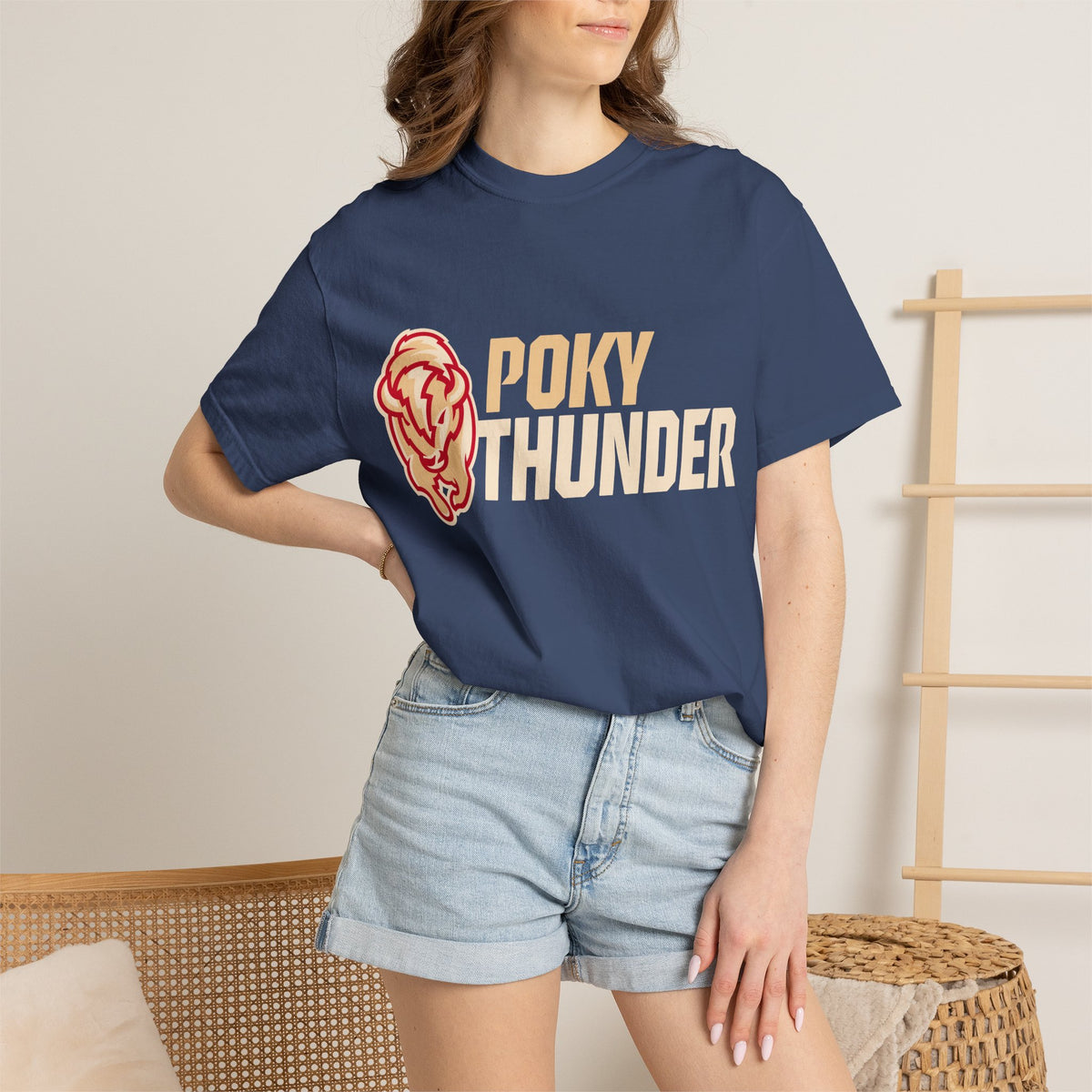 Pocatello High School Thunder T-Shirt | tan design tee