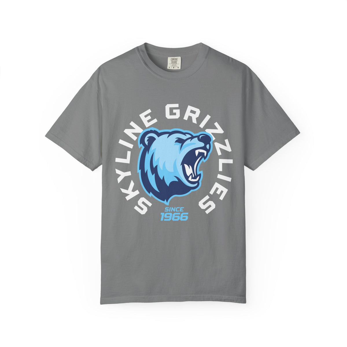 Skyline High School Grizzlies T-Shirt | circle tee