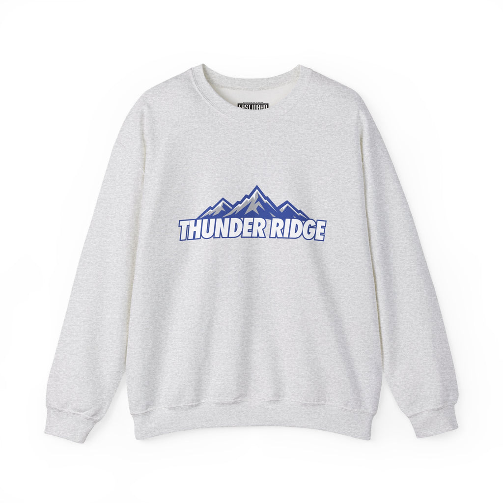 Thunder Ridge High School Titans Sweatshirt | mountain graphic, available in neons for theme nights