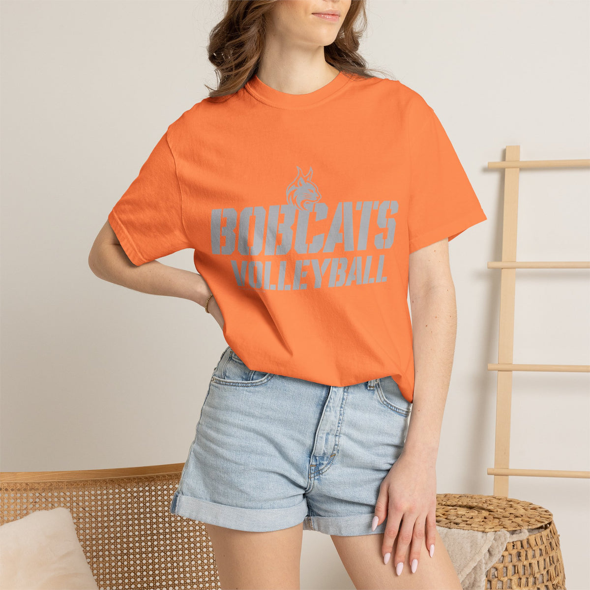 Madison High School Bobcats T-Shirt | volleyball tee