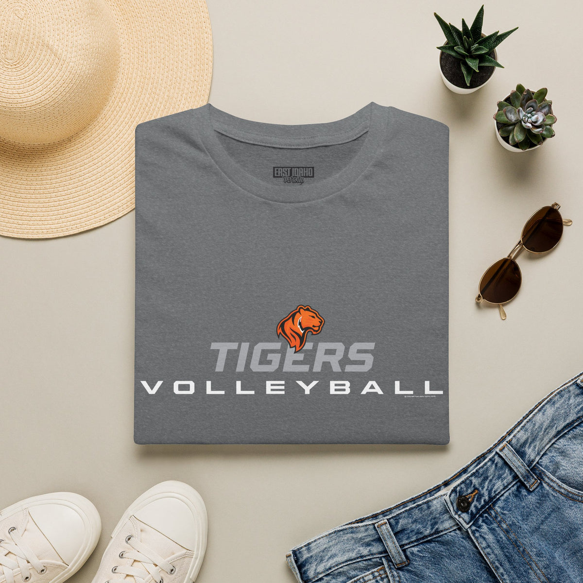 Idaho Falls High School Tigers T-Shirt | volleyball graphic