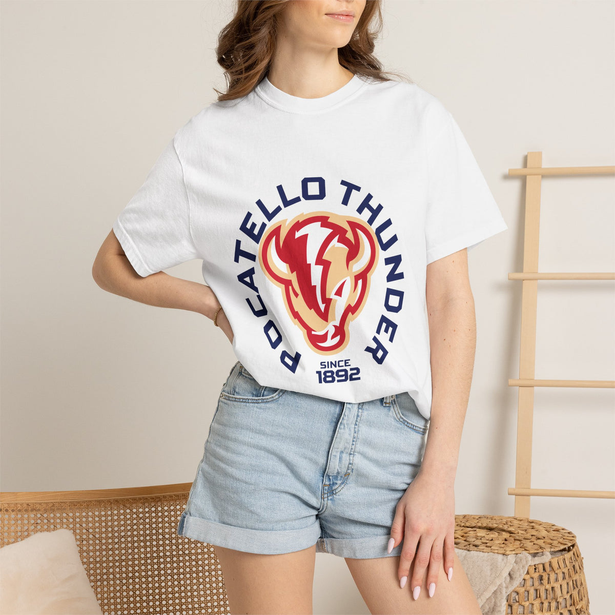 Pocatello High School Thunder T-Shirt | circle tee