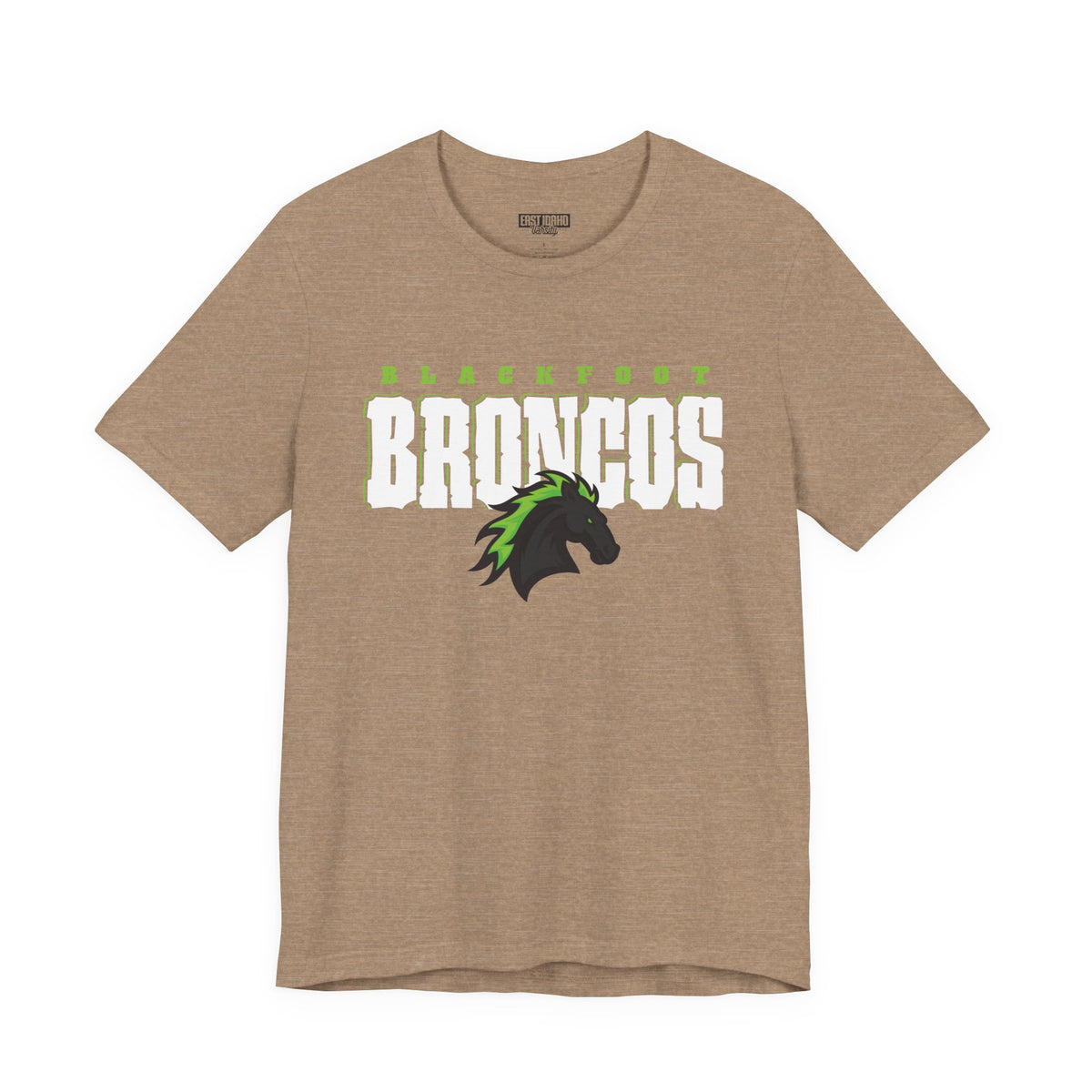 Blackfoot High School Broncos Tee | Big Word Shirt