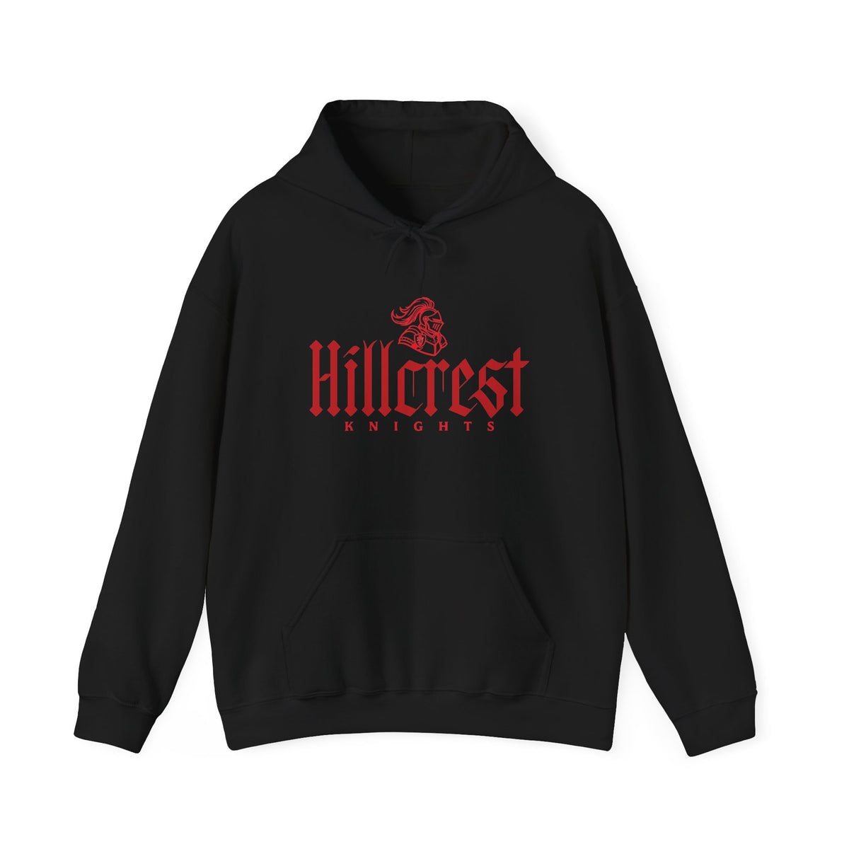 Hillcrest High School Knights Hoodie | red graphic