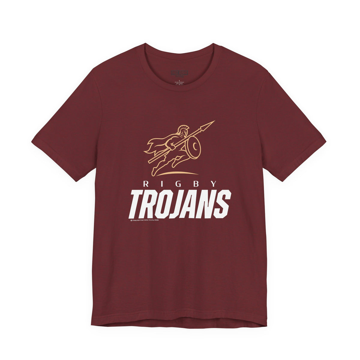Rigby High School Trojans Tee | Running Trojan Shirt
